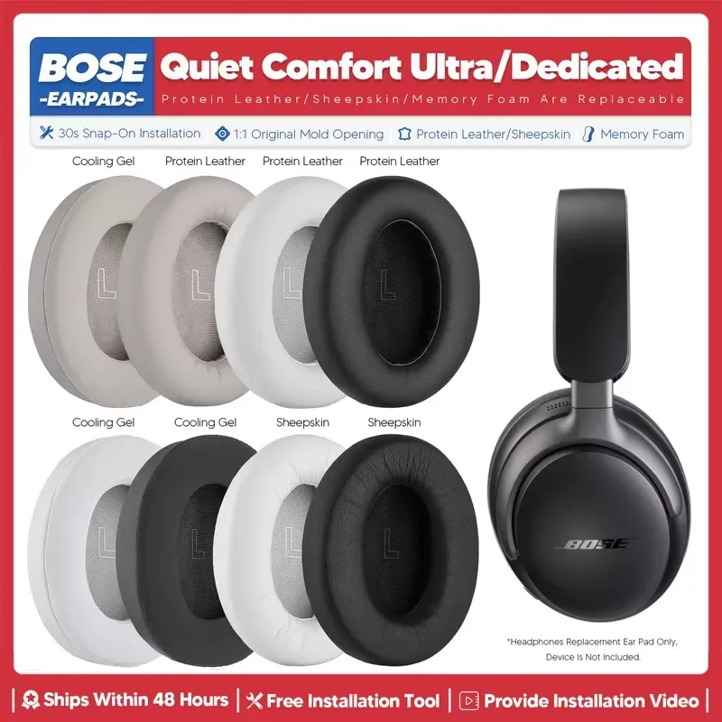 Bose Headphone Qc Ultra - Vervangende oorkussens voor de Bos QuietComfort