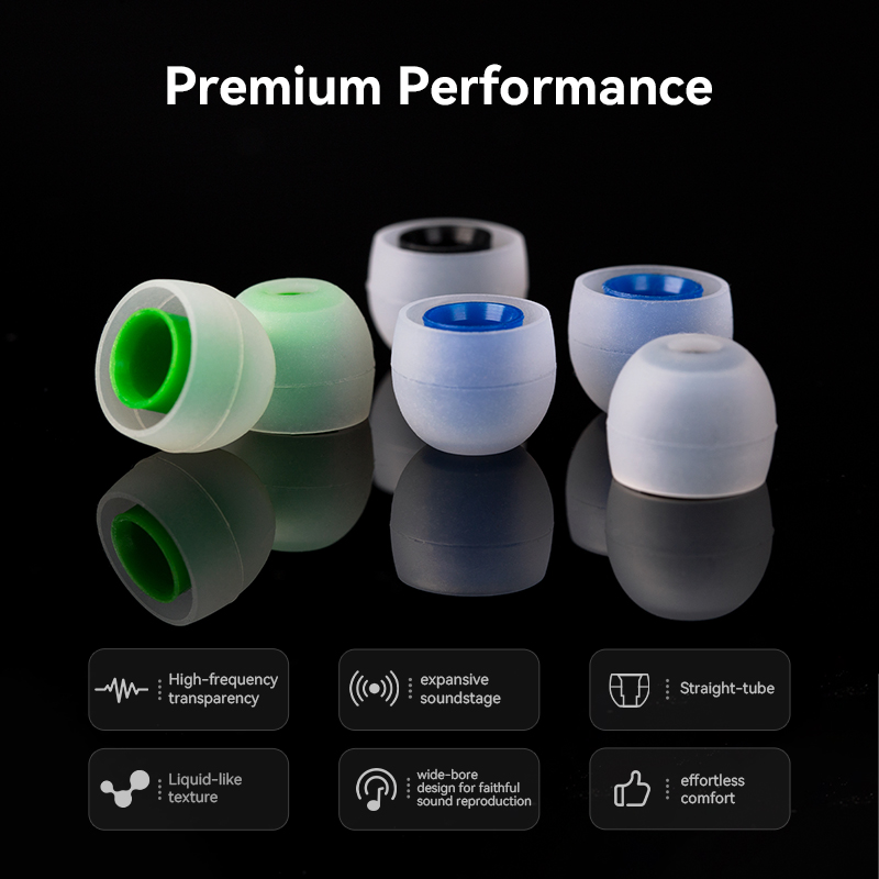 KBEAR 135 siliconen oordopjes  - In Ear Monitor Iem recensie en prijs